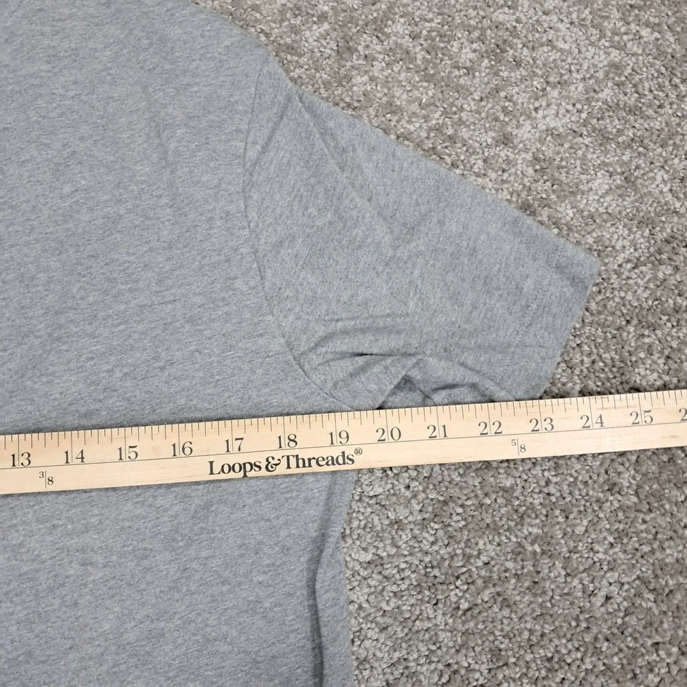 Jordan Mens Gray‎ Graphic Basketball Jumpman T-Shirt Size M RN56323